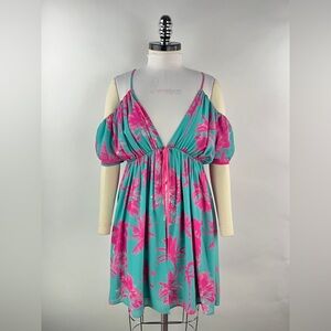 💚 3212. Off Shoulder Tie Front Tunic